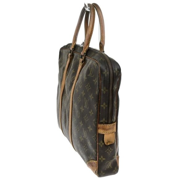 LOUIS VUITTON Porte Documents Voyage Briefcase Hand Bag Monogram - Picture 2 of 16